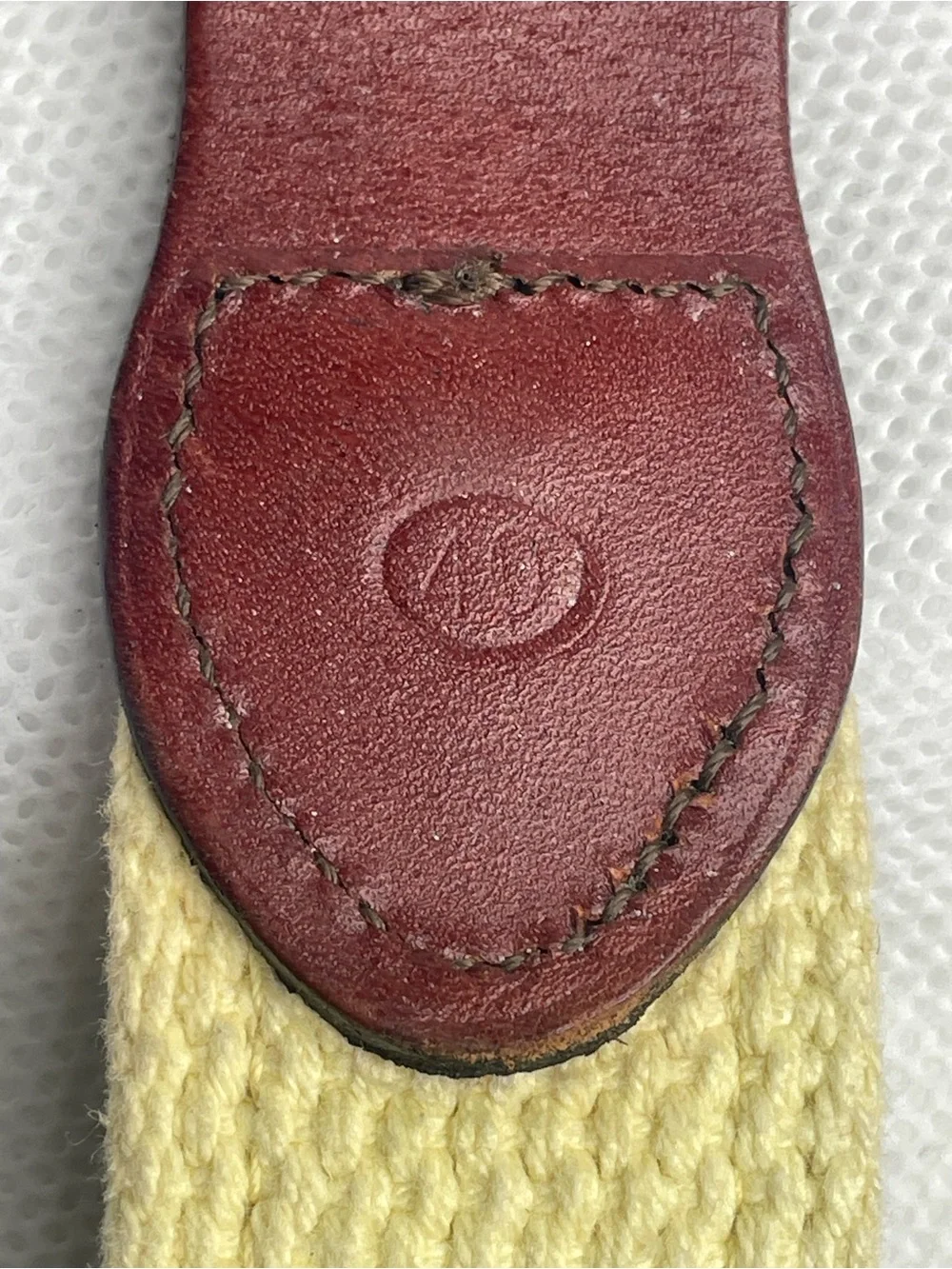 Leather Man Ltd Premium Top Grain Leather Golf Belt Size 40 Mahi Mahi Fish Blue